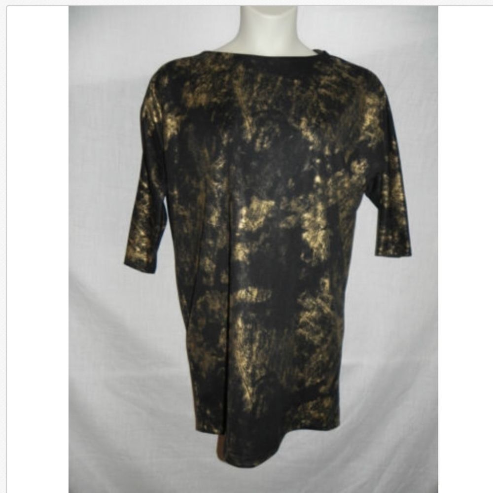 AA STUDIO AA Dress Womens Size 10 Black Gold NWT